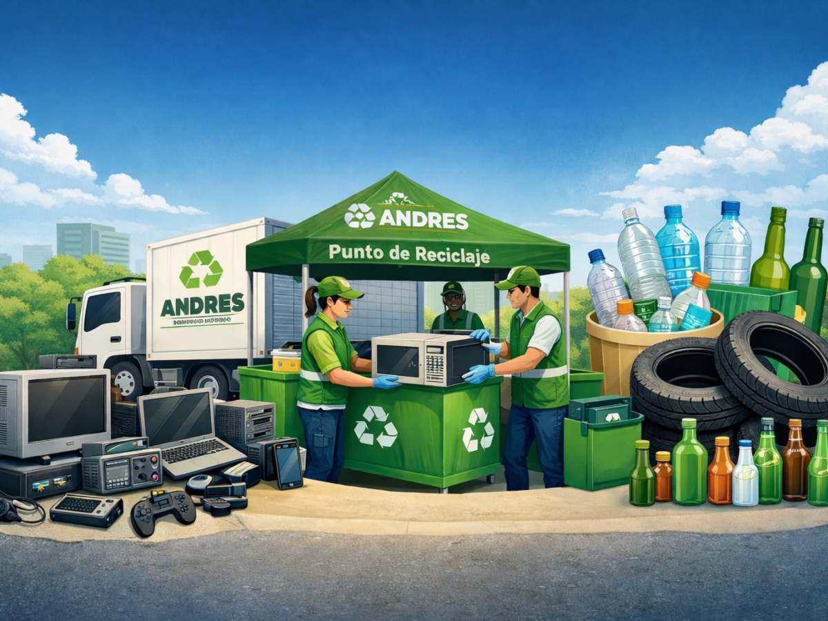 ANDRES impulsa recolección mensual de electrónicos y reciclables para fortalecer el reciclaje en El Salvador