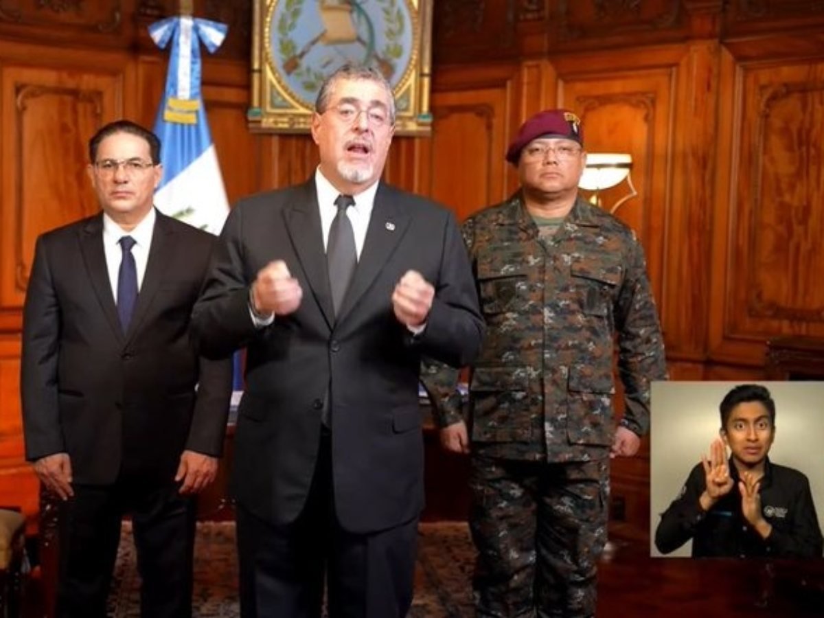 Guatemala declara estado de sitio nacional por 30 días ante ola de violencia y motines carcelarios