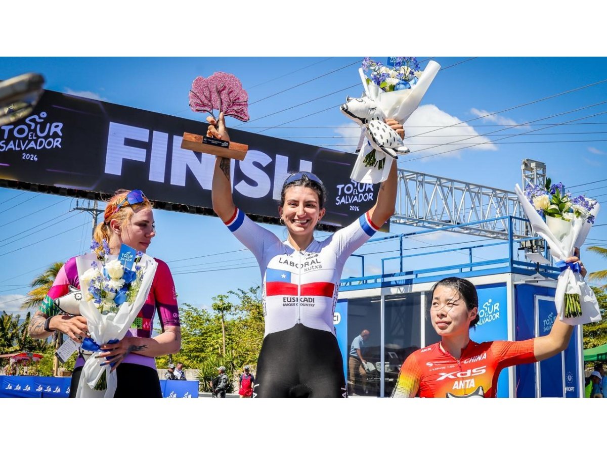 Catalina Soto se impone en la tercera etapa del Tour El Salvador 2026 en una jornada exigente