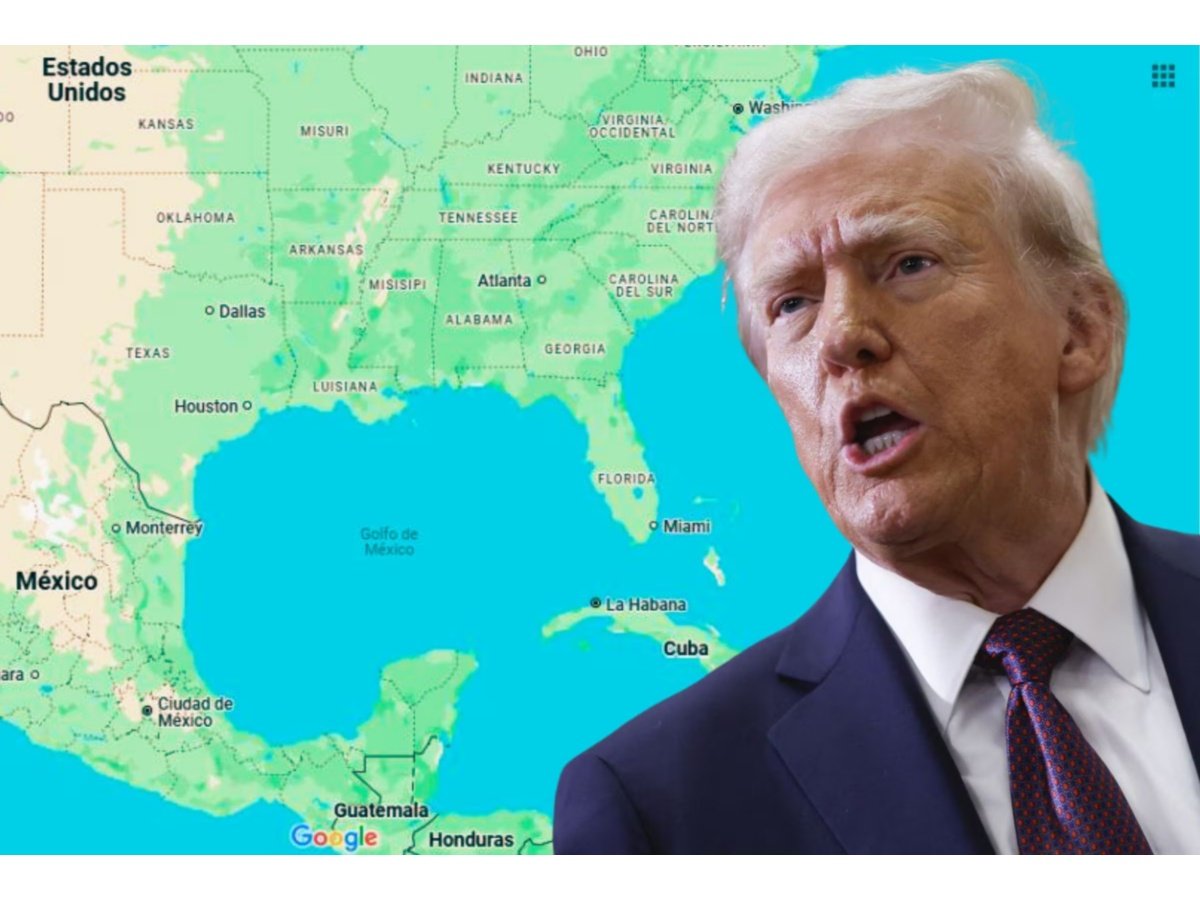 Trump bromea sobre renombrar el golfo de México como golfo de Trump en conferencia de prensa