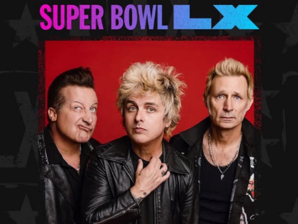 Green Day protagonizará la ceremonia de apertura del Super Bowl LX en California