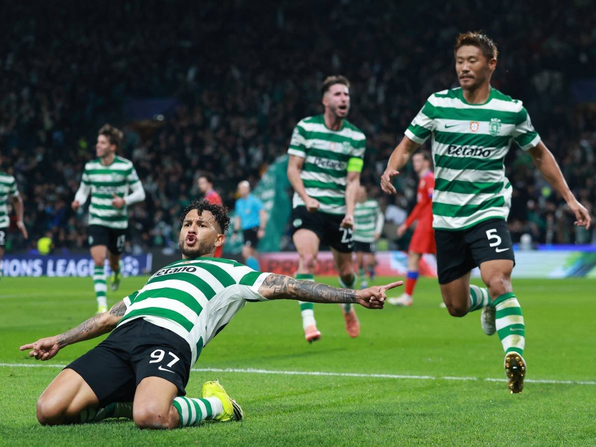 Sporting de Lisboa sorprende al PSG y complica su clasificación en la Champions League