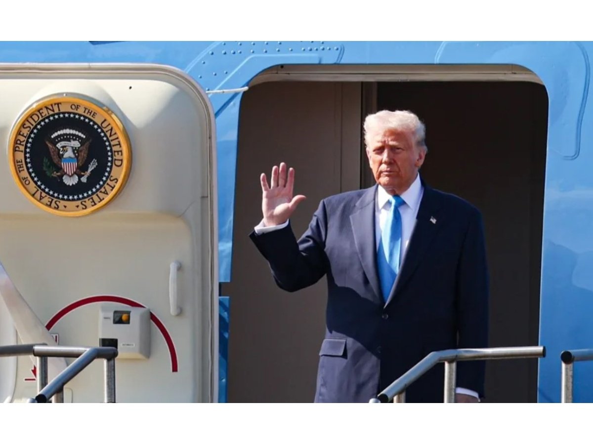 Trump llega a Davos tras contratiempo en Air Force One y tensiona relaciones con Europa Trump llega a Davos tras contratiempo en Air Force One y tensiona relaciones con Europa