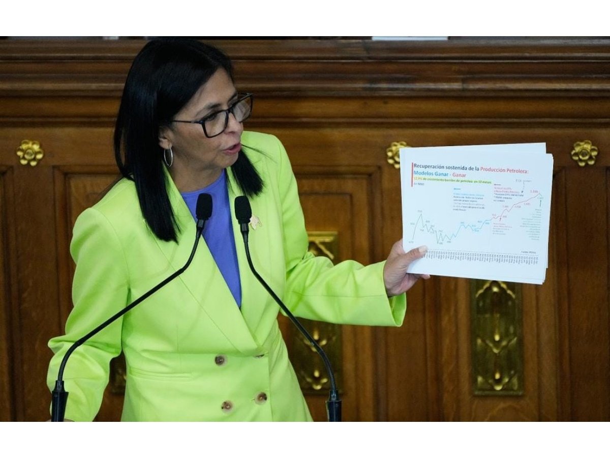 Delcy Rodríguez afirma estar dispuesta a enfrentar diferencias con EE.UU. mediante la diplomacia