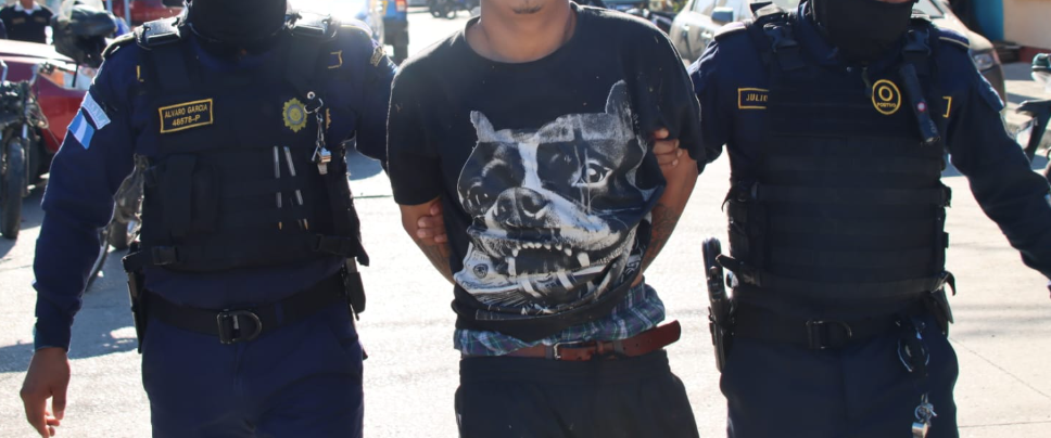 Detienen a presunto integrante del Barrio 18 por ataque armado en San Miguel Petapa