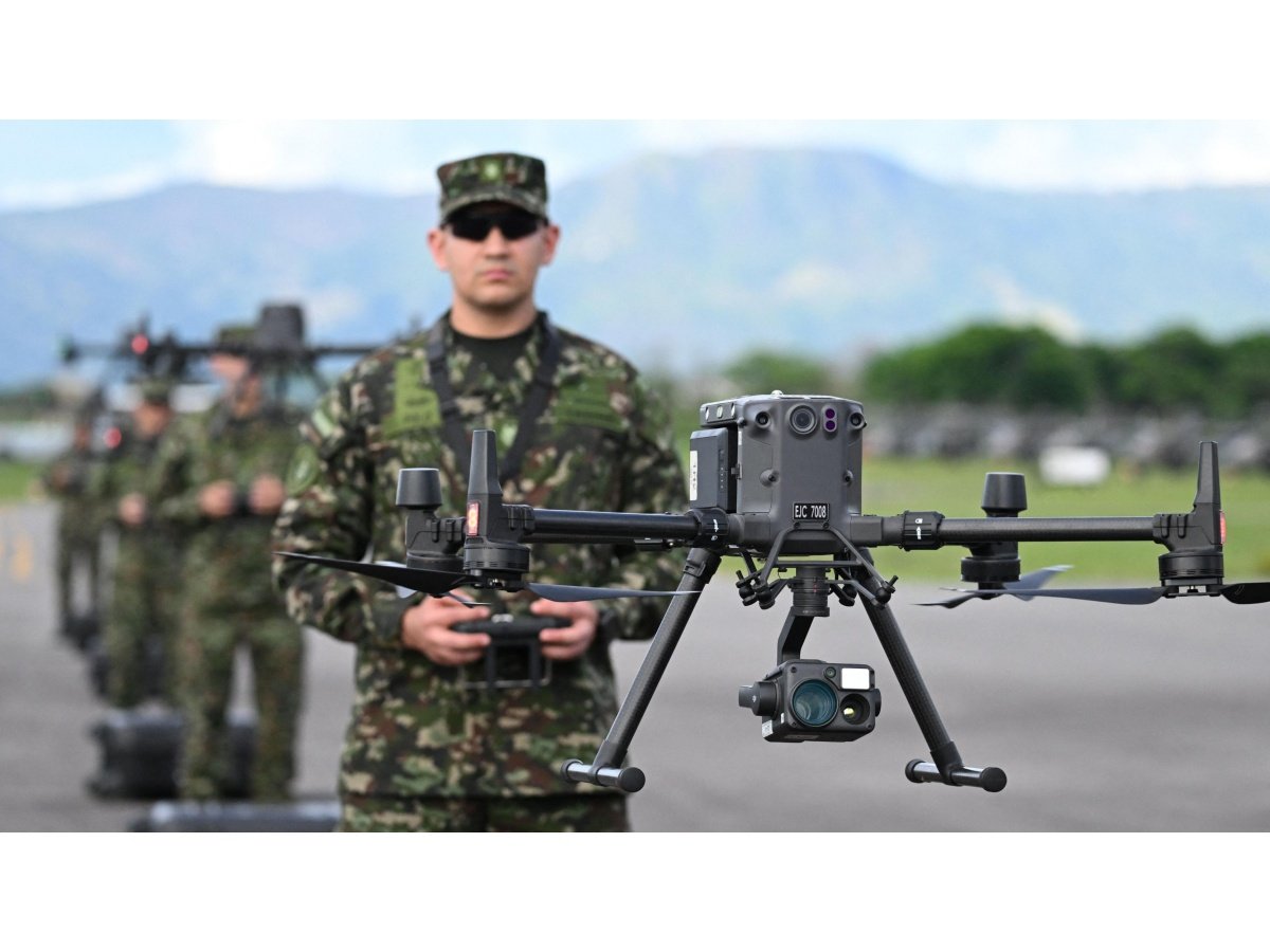 Colombia lanza ambicioso proyecto antidrones para enfrentar amenazas aéreas de grupos armados