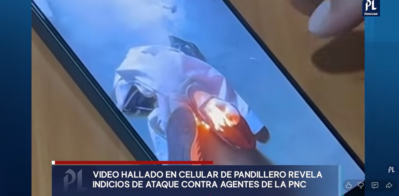 Chats, videos y audios: evidencias clave en celular de pandillero capturado tras ataques a la PNC