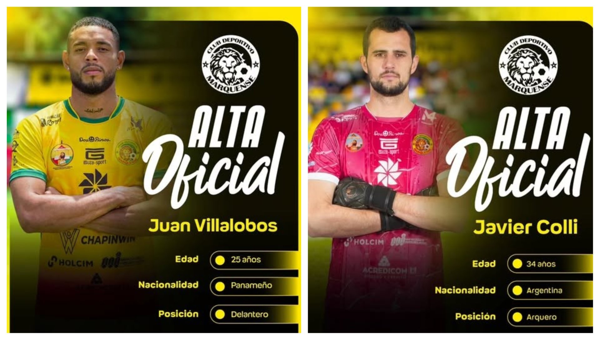 Deportivo Marquense anuncia dos refuerzos para encarar el Clausura 2026 y buscar la permanencia