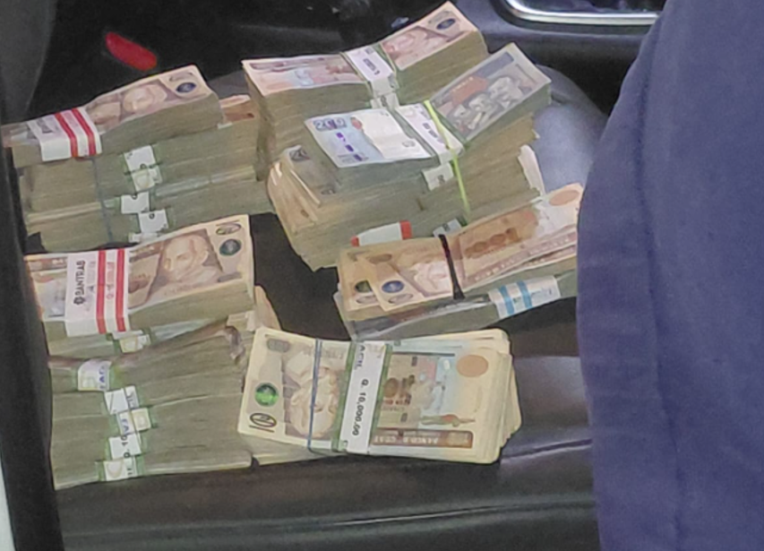 PNC incauta más de Q480 mil en efectivos y armas; reportan dos capturas en Sacatepéquez y Petén