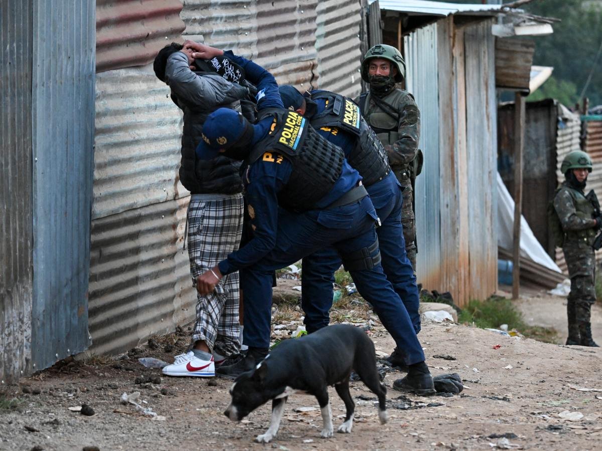 Guatemala reporta 293 detenidos en tres días tras decreto de estado de sitio por crisis de violencia