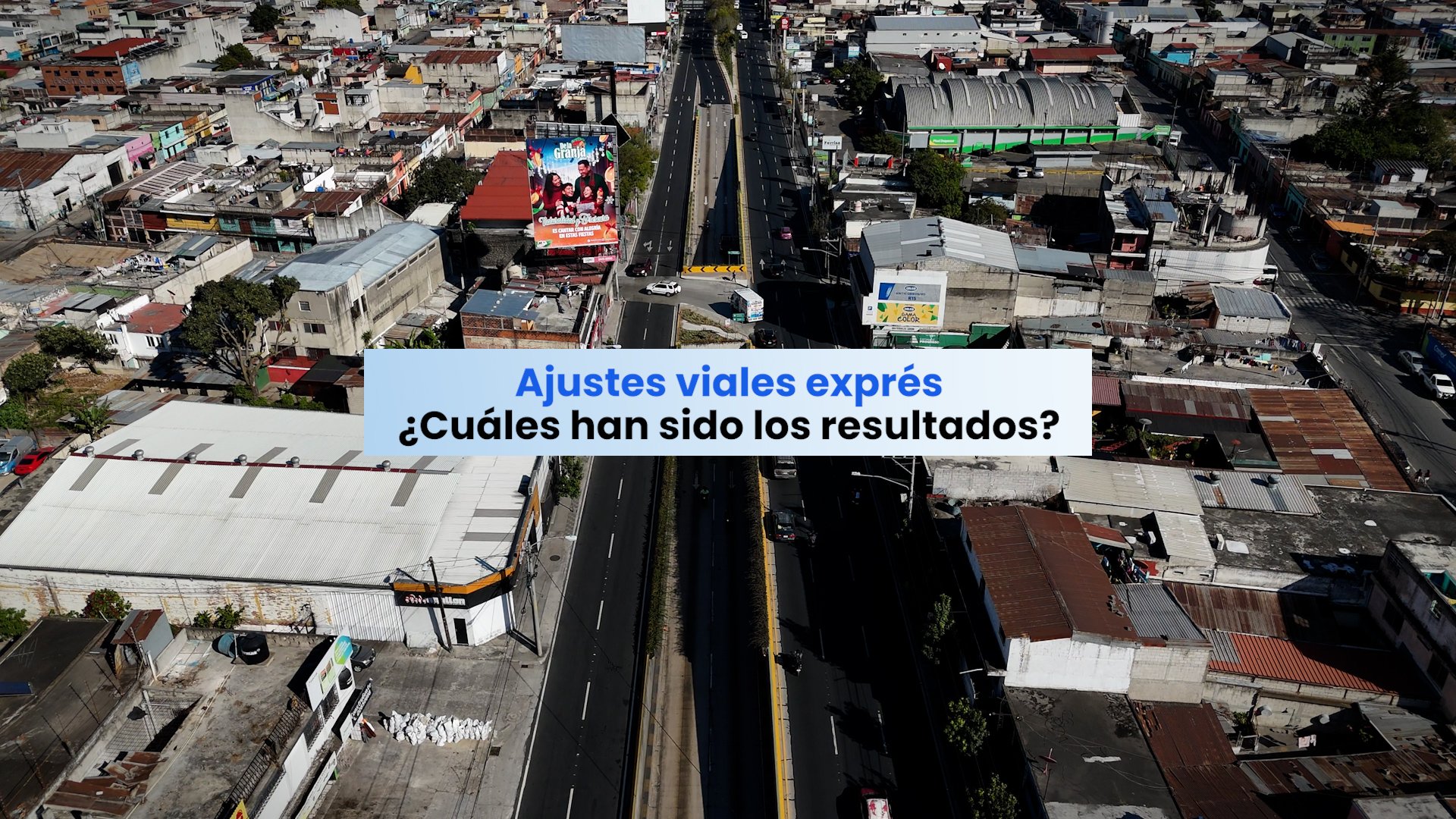 Análisis de las mejoras en carriles, bordillos y semáforos en zonas claves de Ciudad de Guatemala