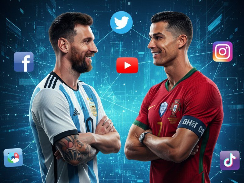 Cristiano Ronaldo y Lionel Messi: la disputa digital rumbo al Mundial 2026