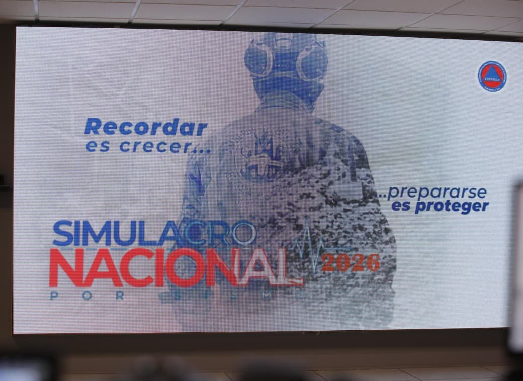 Conred reprograma simulacro nacional de terremoto por repunte de sarampión y estado de sitio