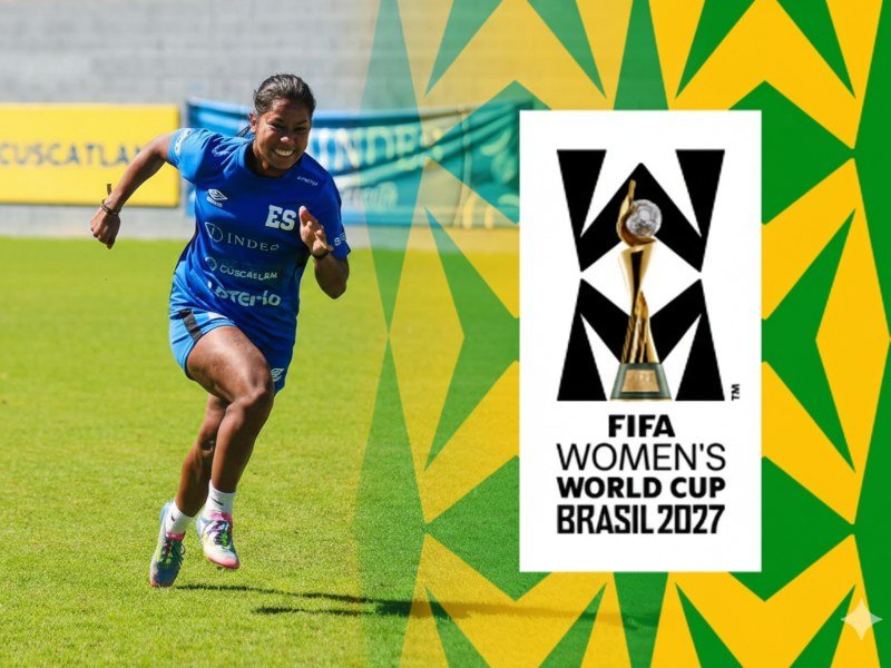 Brasil presenta el logo oficial del Mundial Femenino 2027 y El Salvador avanza en busca de su clasificación