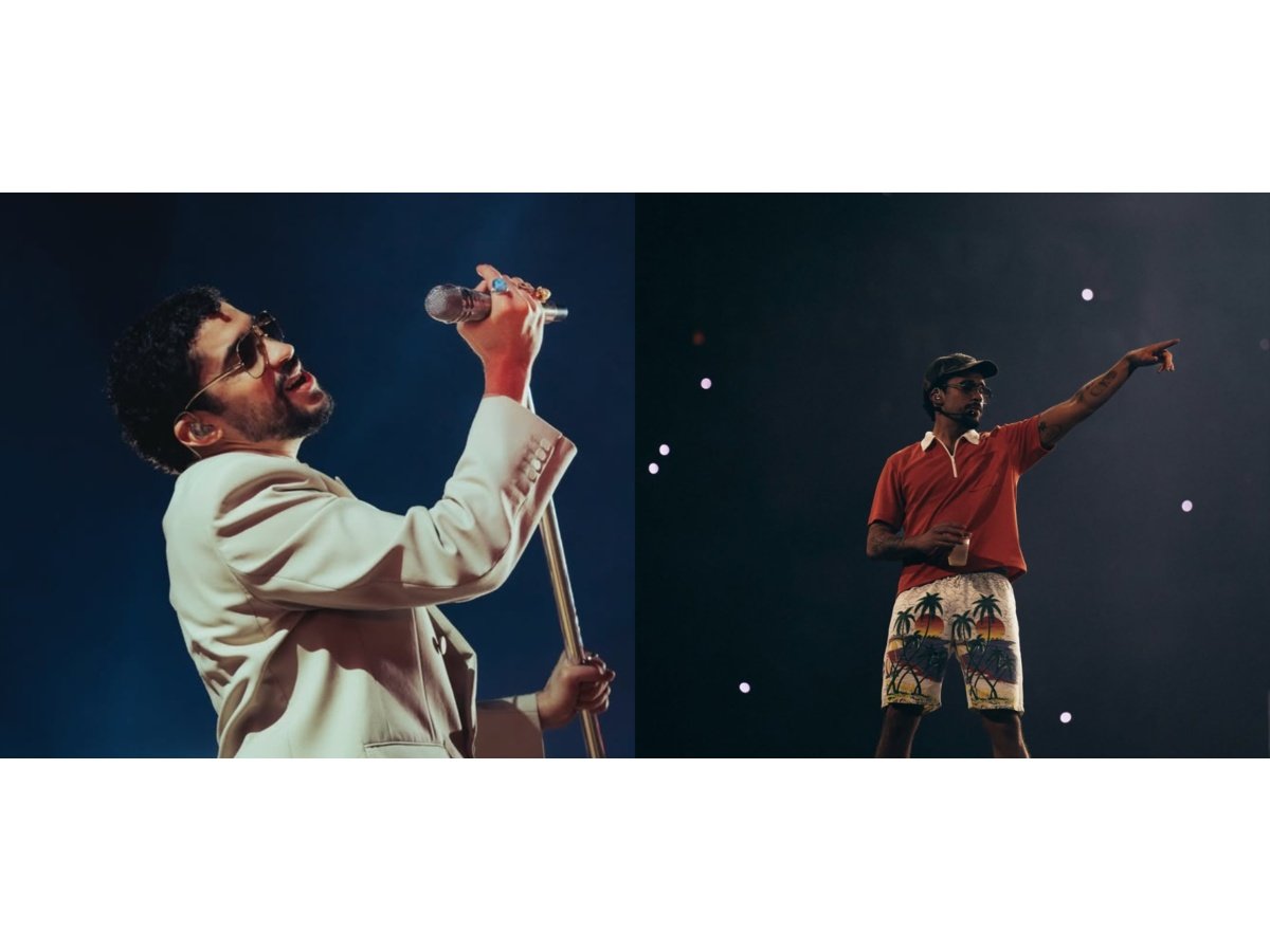Bad Bunny rinde homenaje a Yeison Jiménez en su segundo concierto en Medellín
