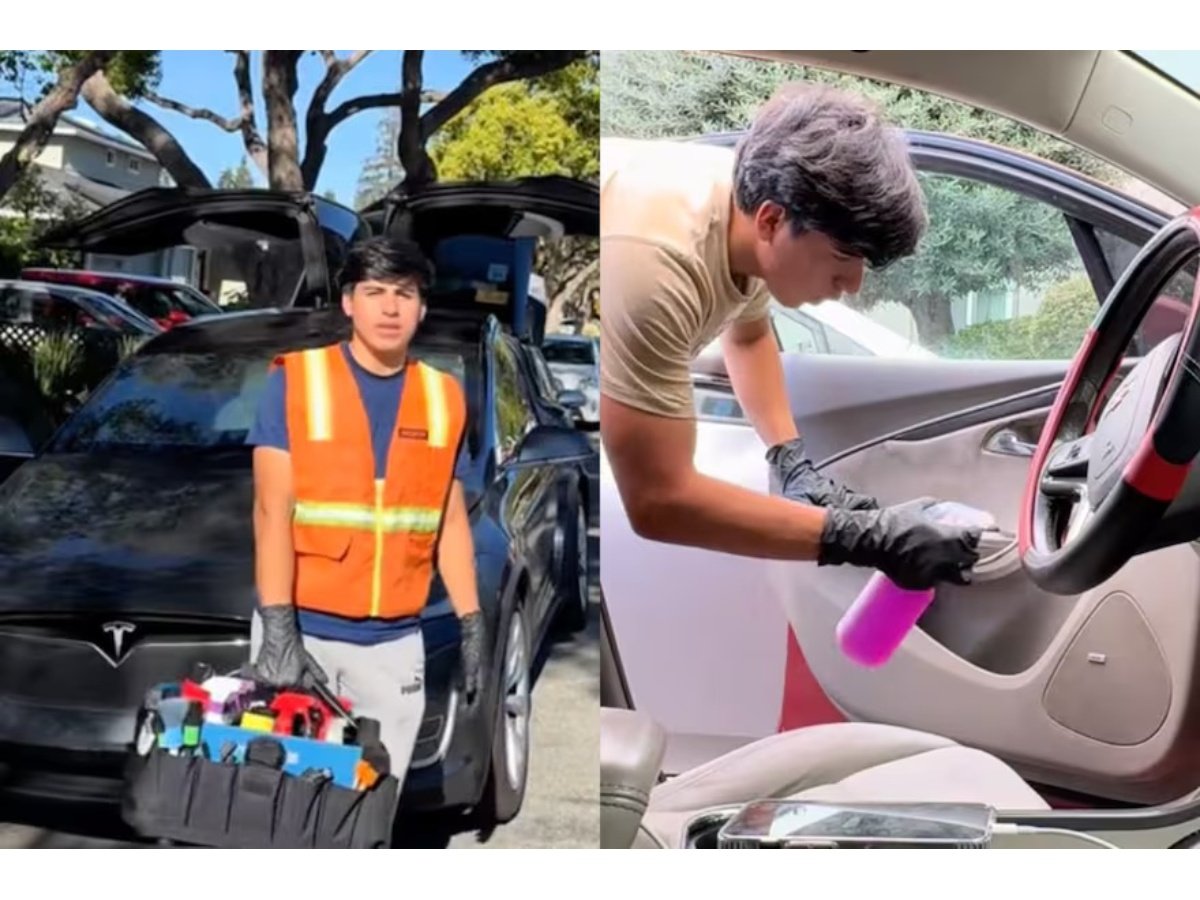 Emprendimiento de joven guatemalteco en EE.UU. genera ingresos superiores a US$83 por hora en limpieza de autos