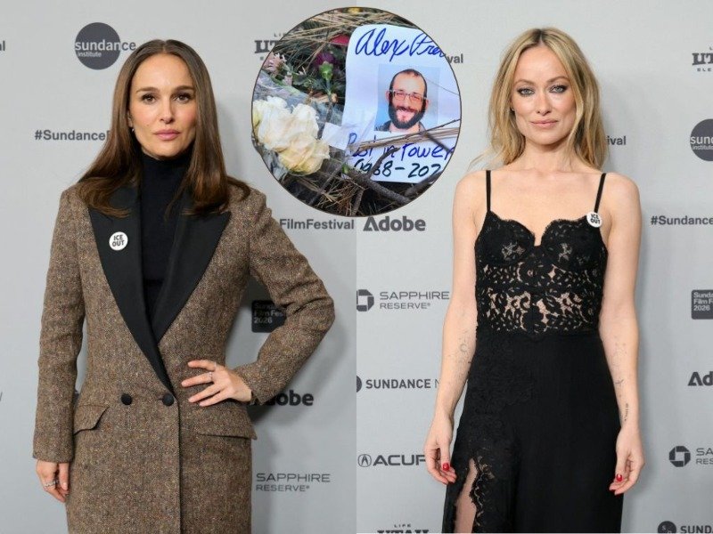 Olivia Wilde y Natalie Portman condenan operativo letal del ICE en Mineápolis durante Festival de Sundance