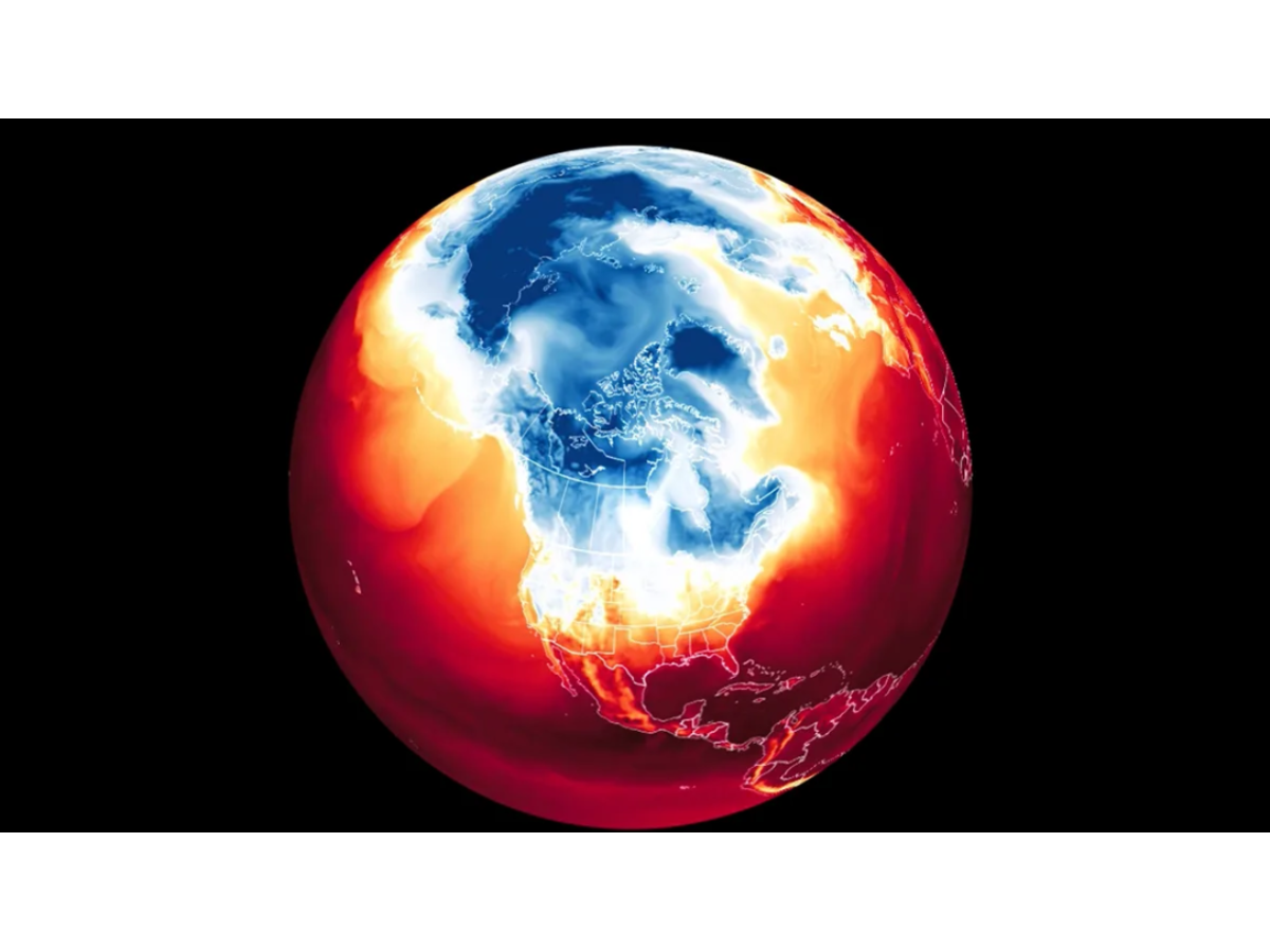 El vórtice polar y su papel en la tormenta de nieve histórica que afecta a Estados Unidos