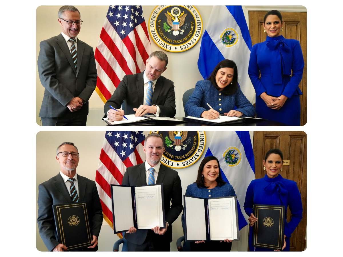 El Salvador y EE. UU. acuerdan nuevo marco comercial para fortalecer exportaciones e inversión