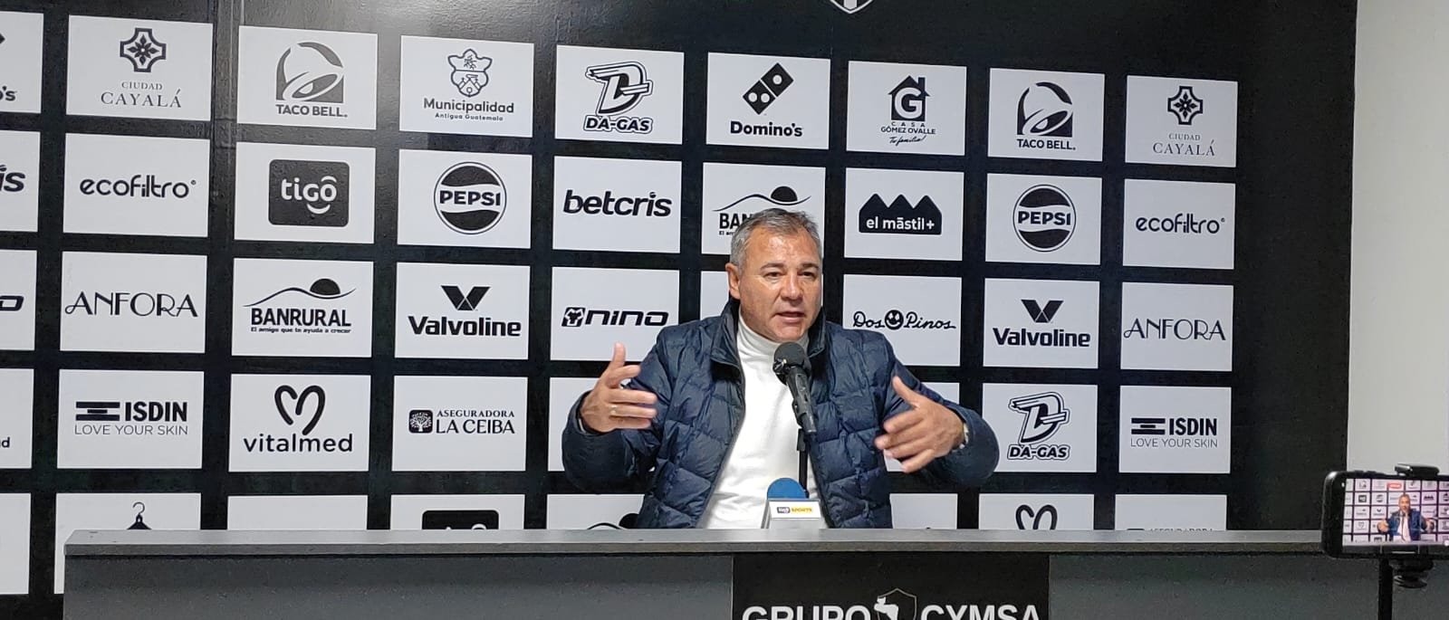 Mauricio Tapia analiza el difícil inicio de Antigua GFC en el Clausura 2026 tras derrota ante Comunicaciones