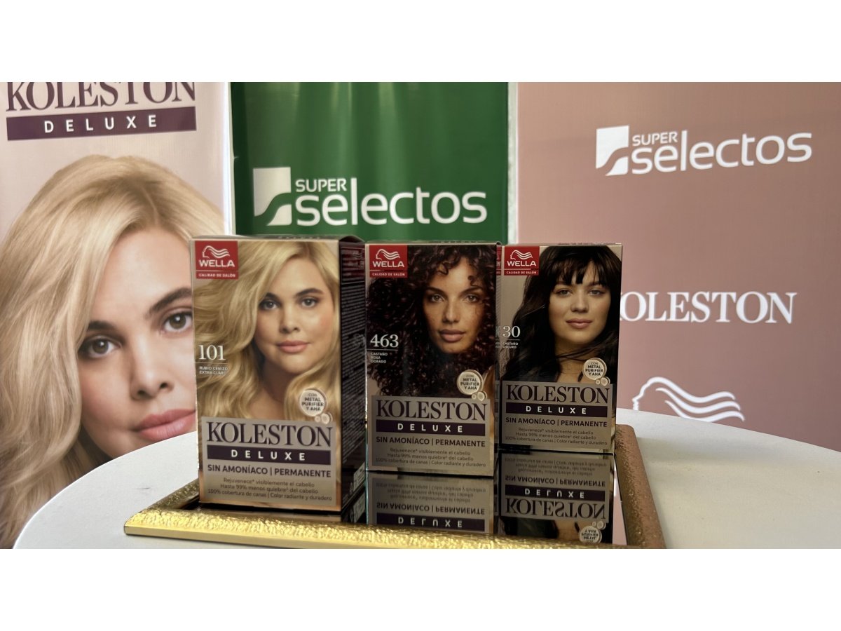 Súper Selectos lanza Koleston Deluxe sin amoníaco, innovación en coloración capilar