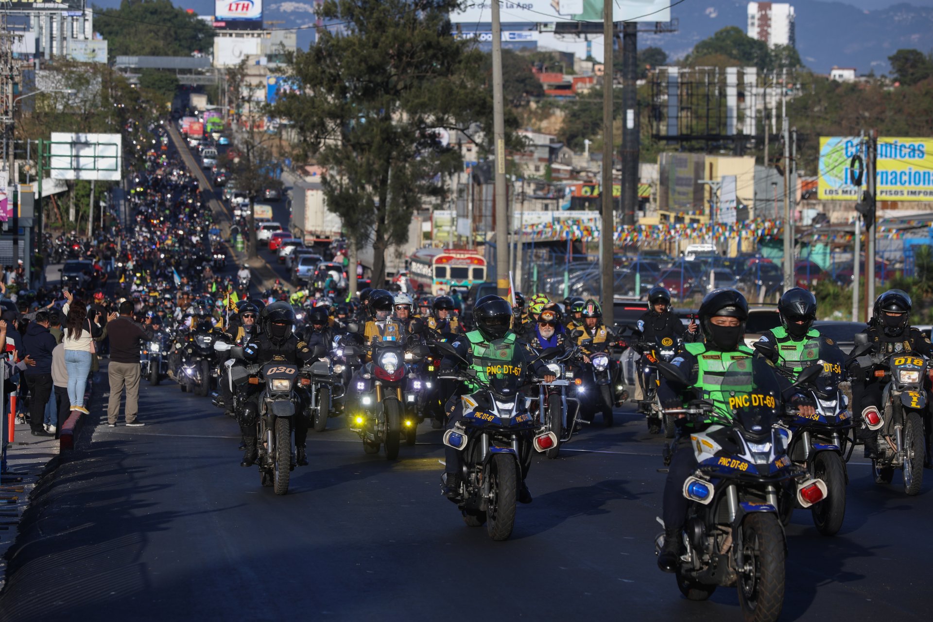 Caravana del Zorro 2026: Operativo vial asegura peregrinación de motoristas hacia Esquipulas
