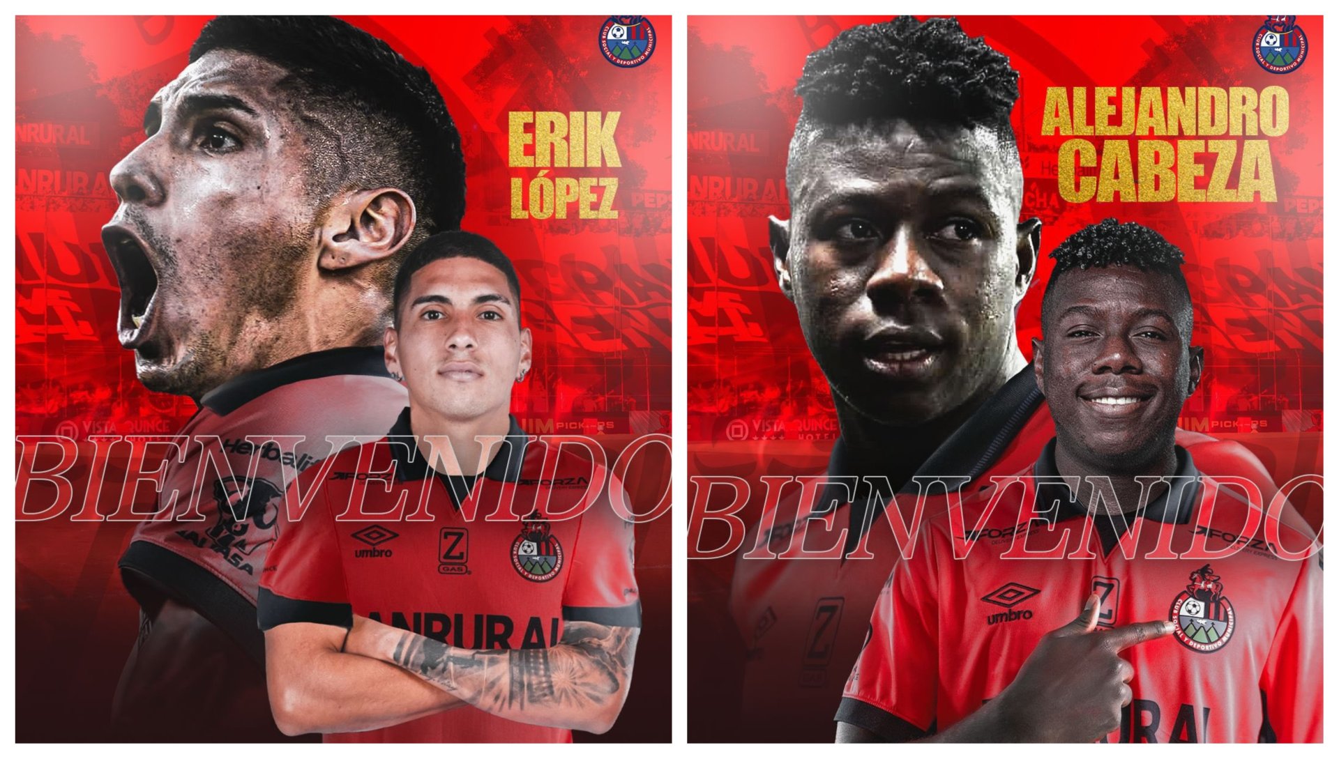 Municipal fortalece su ataque con las incorporaciones de Erik López y Alejandro Cabeza para el Clausura 2026