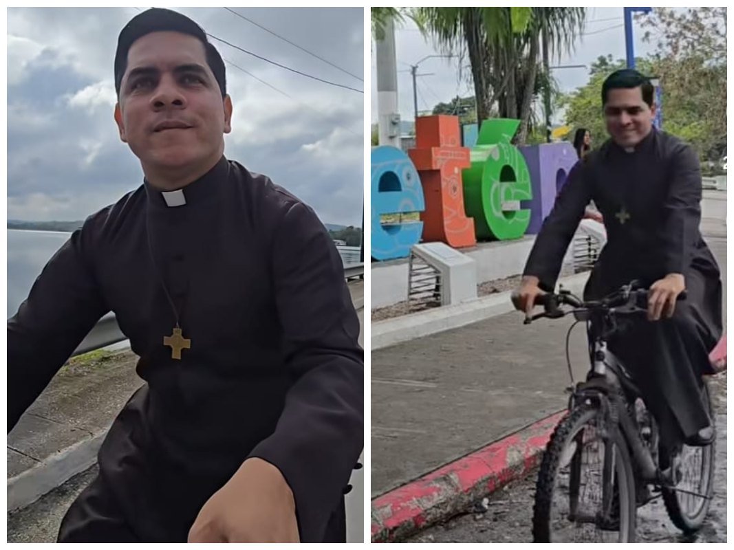 Sacerdote salvadoreño participa en la caminata oficial con Shakira en El Salvador