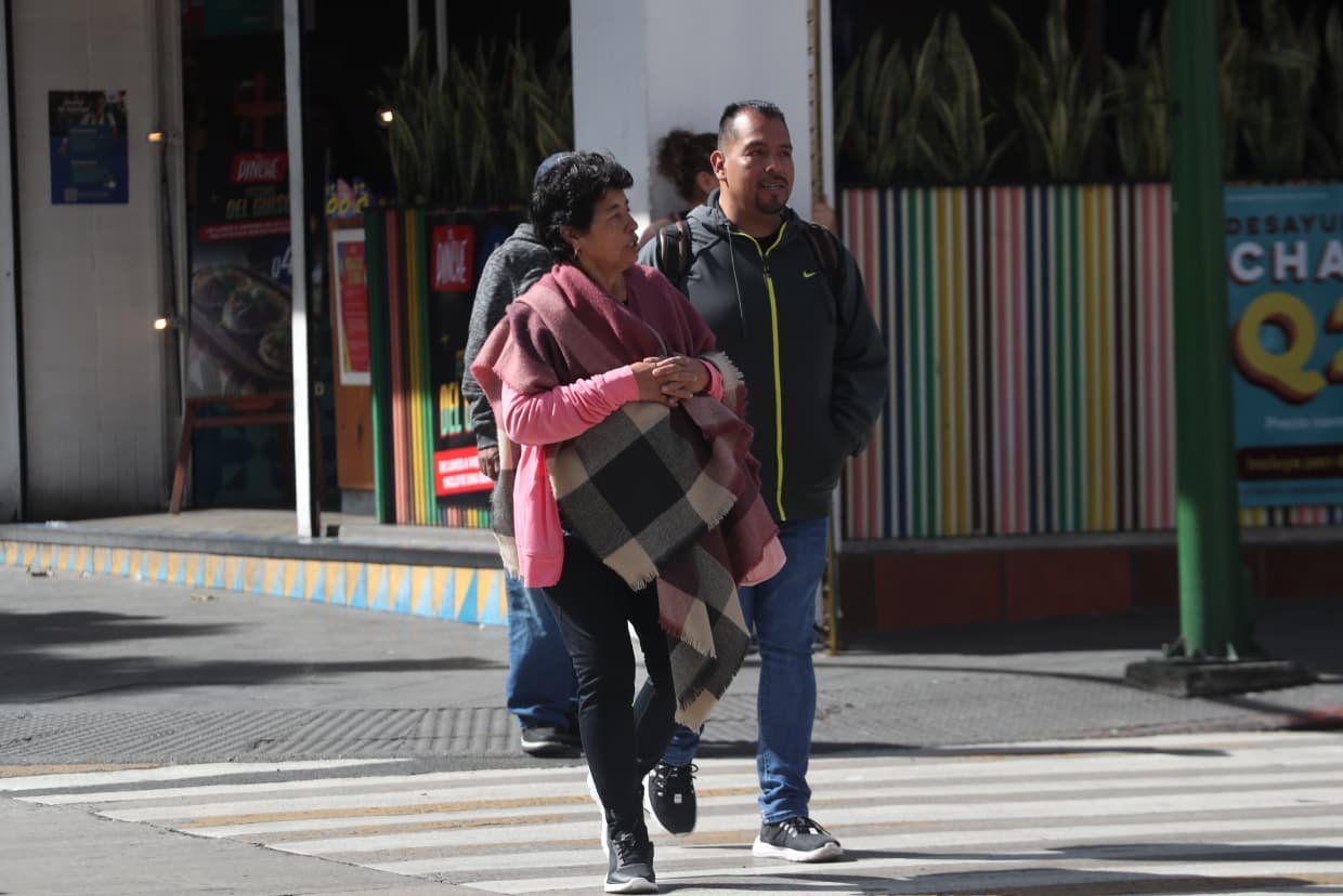 Clima en Guatemala: Persistirán bajas temperaturas y vientos fuertes por frente frío este fin de semana