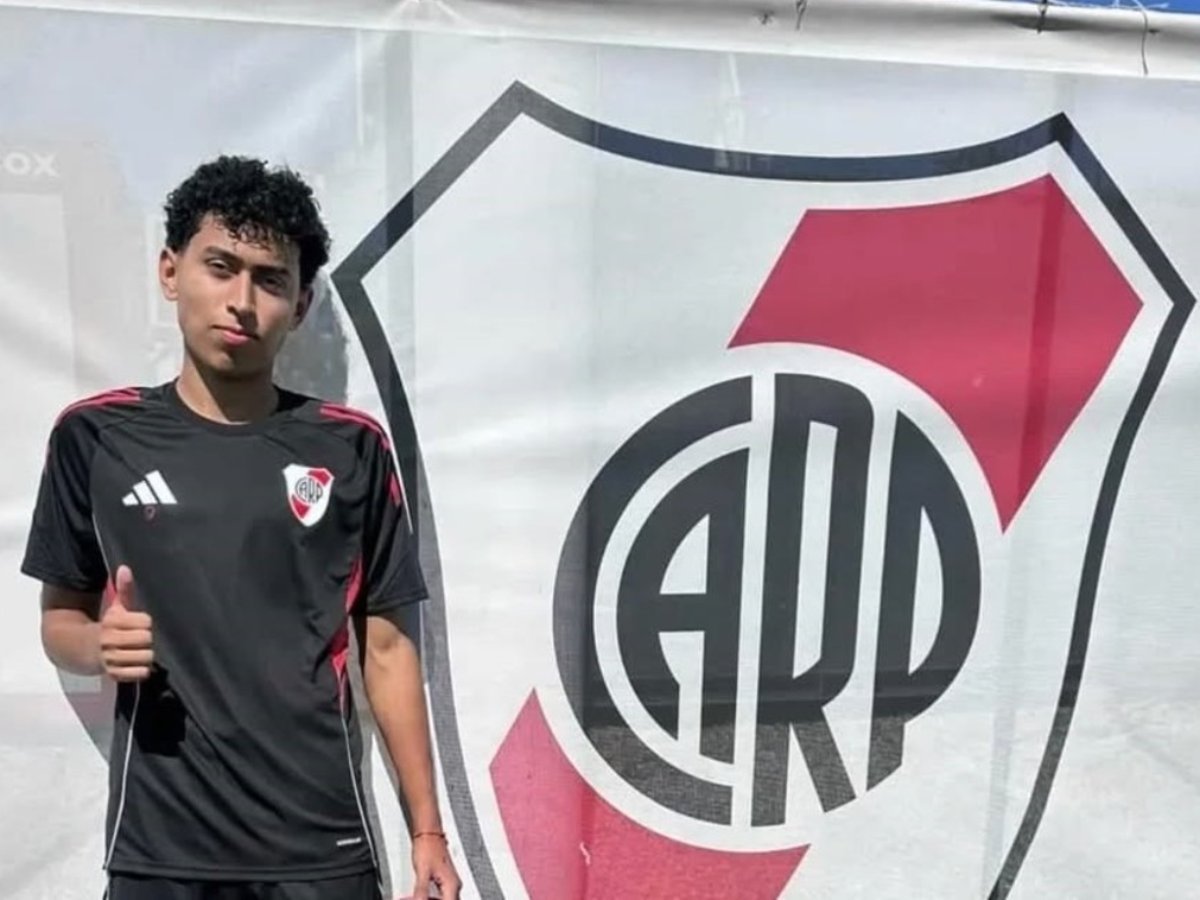 Enry Hernández: joven salvadoreño que se integra a las formativas de River Plate