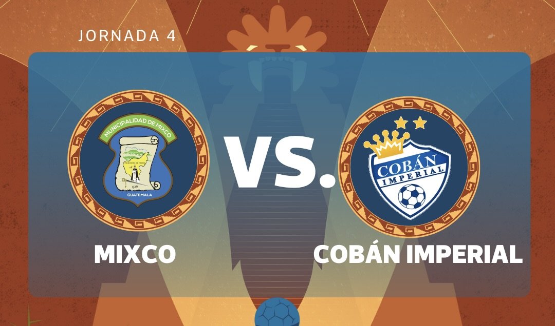 Mixco y Cobán Imperial se enfrentan en duelo clave por la jornada 4 del Clausura 2026