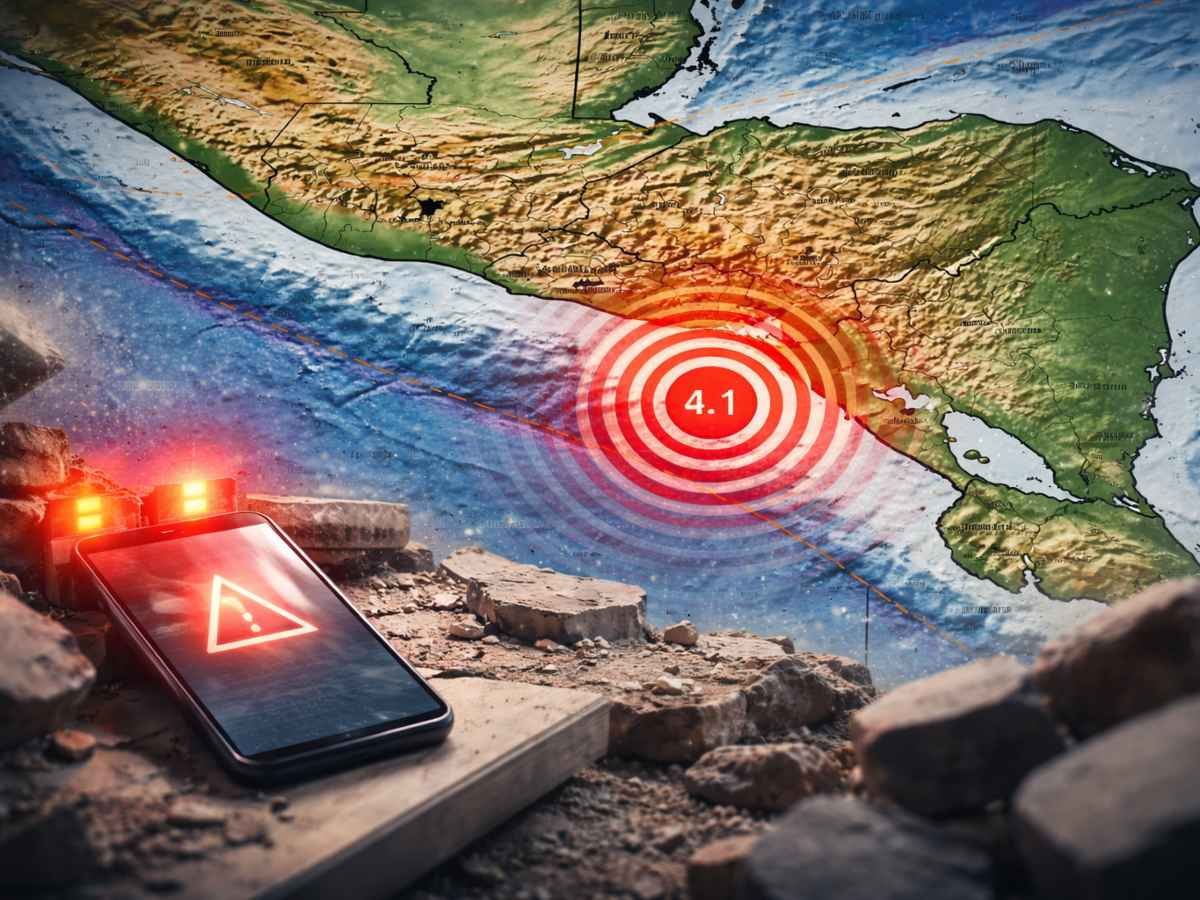 Sismo de magnitud 4.1 se registra frente a la costa de Usulután sin daños reportados