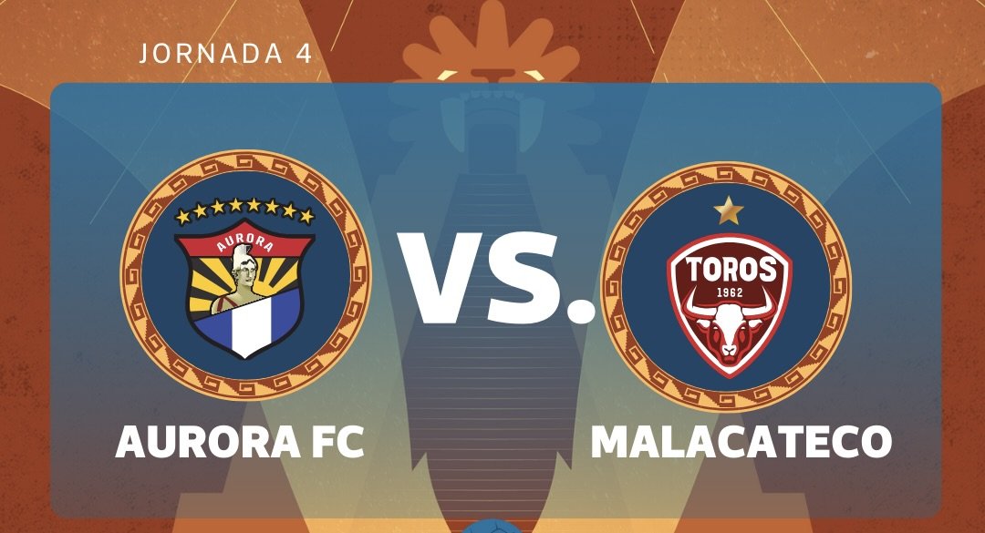 Aurora FC recibe a Malacateco en la jornada 4 del Torneo Clausura 2026 con urgencia de triunfo