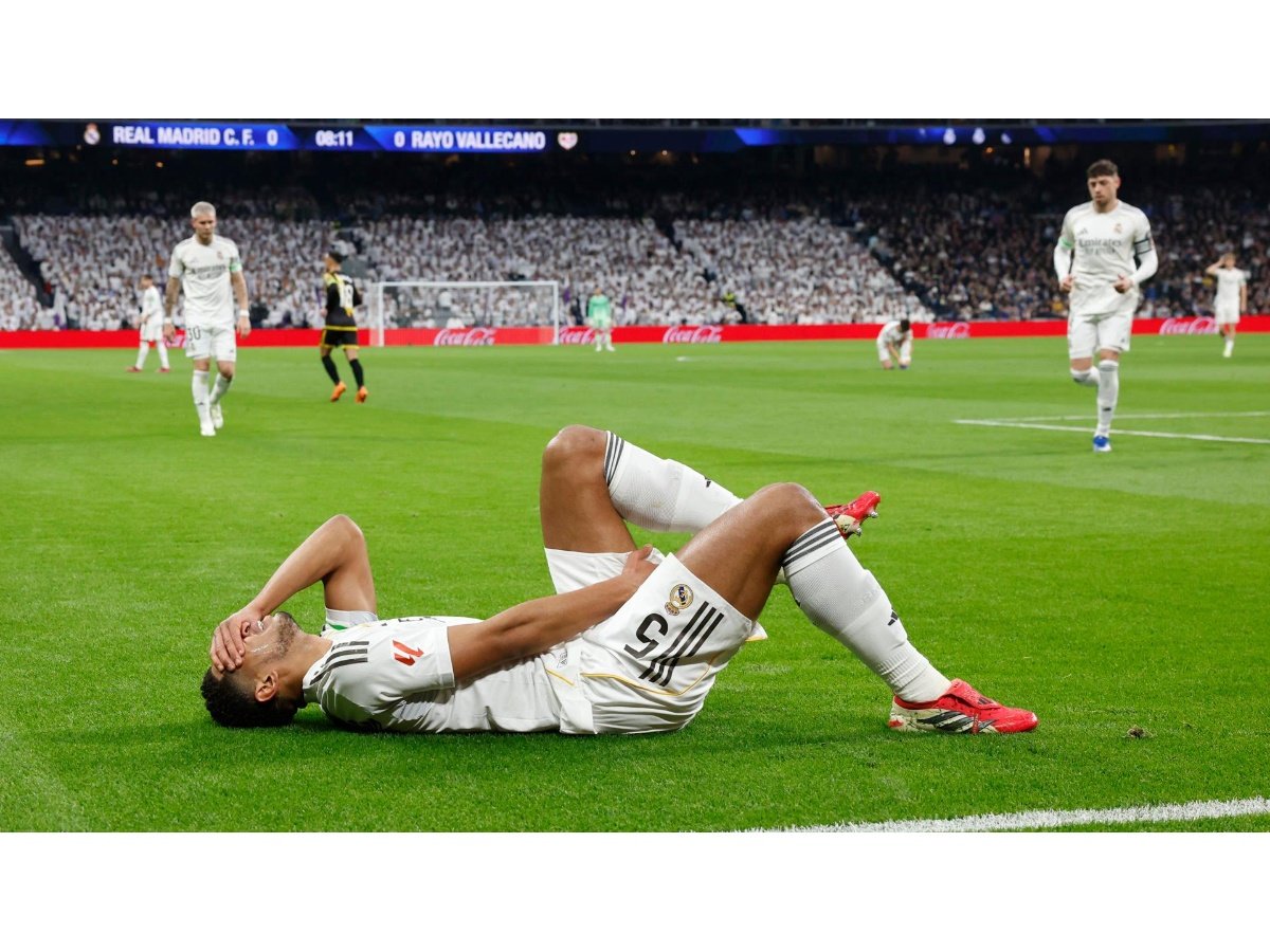 Jude Bellingham sufre lesión muscular y genera preocupación en Real Madrid