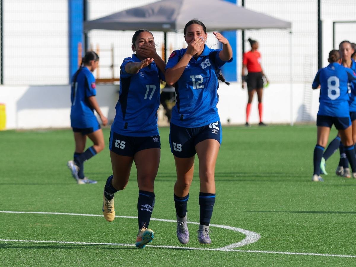 El Salvador Sub-17 femenina clasifica invicta al Premundial tras goleada histórica a Trinidad y Tobago