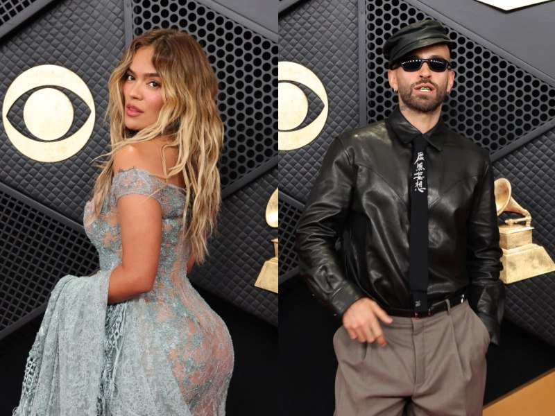 Karol G y Feid coinciden en los Grammy 2026 tras confirmar su separación