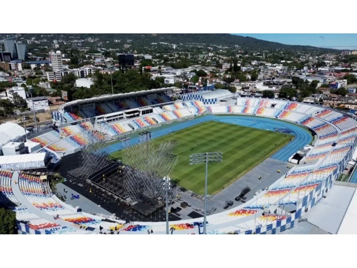 San Salvador activa operativo de limpieza para conciertos de Shakira en el Estadio Mágico González