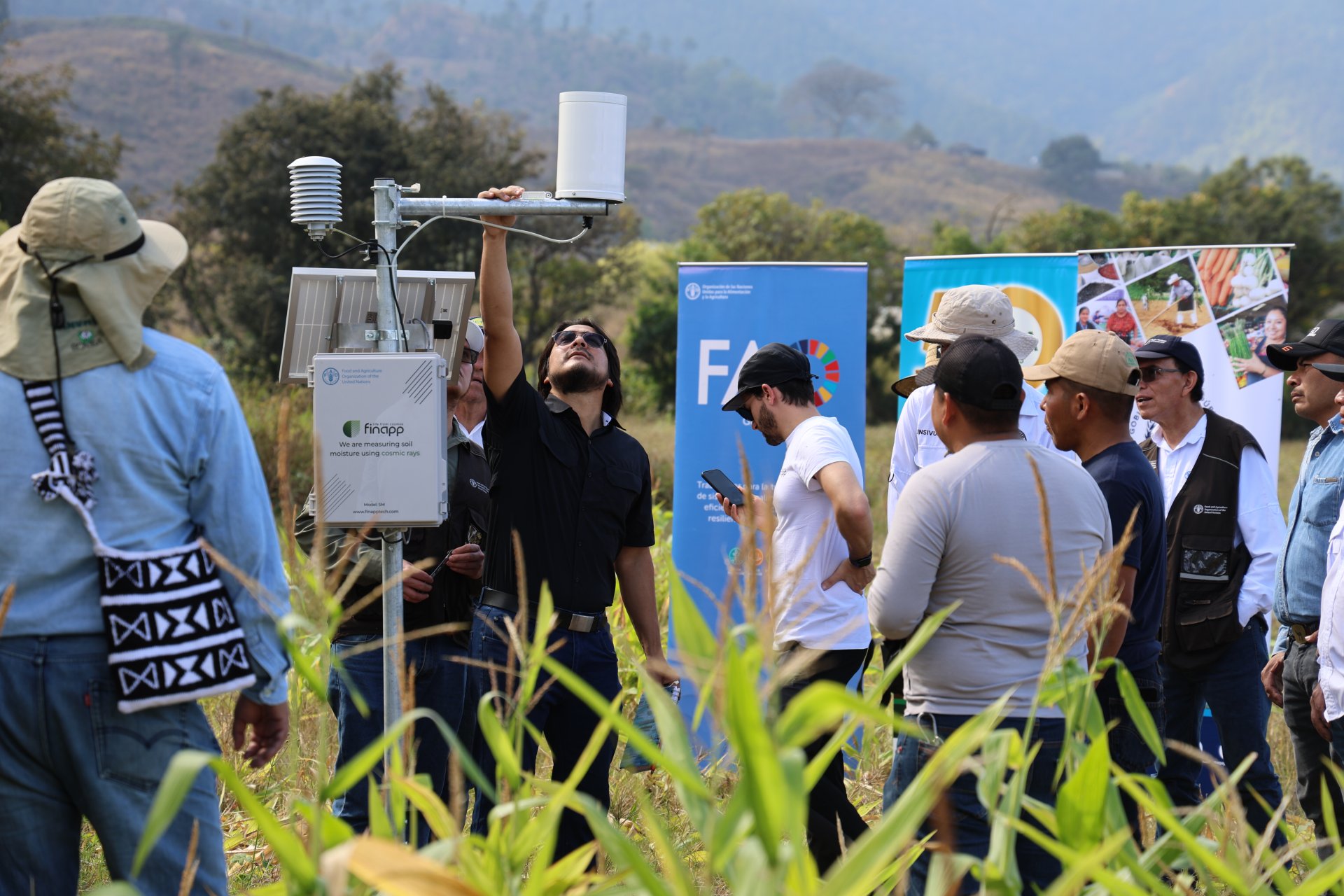 Guatemala implementa sensores avanzados para monitorear humedad del suelo y fortalecer agricultura resiliente