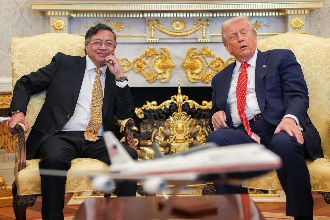 Encuentro entre Donald Trump y Gustavo Petro: diálogo sin protocolo oficial en la Casa Blanca