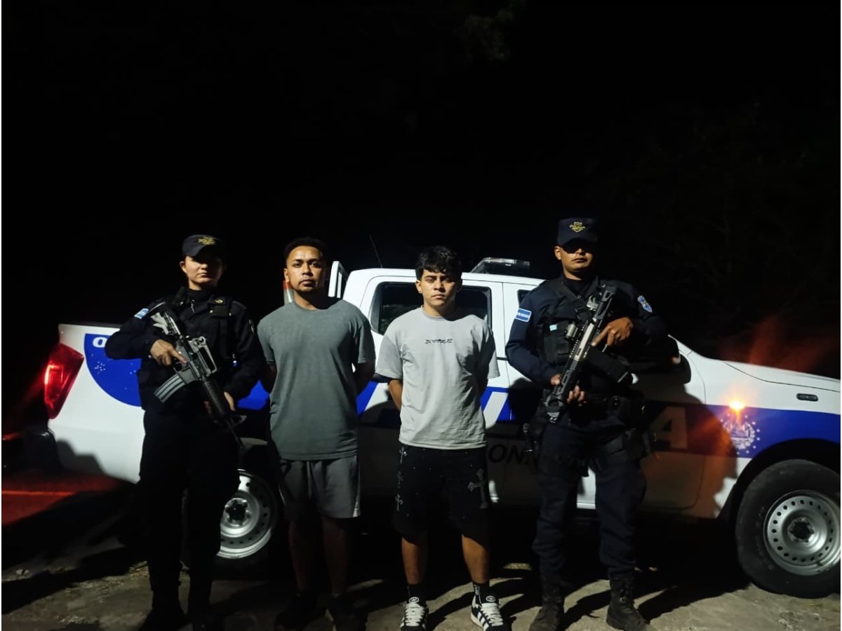 Detienen en San Vicente a dos sospechosos vinculados al homicidio de un hombre