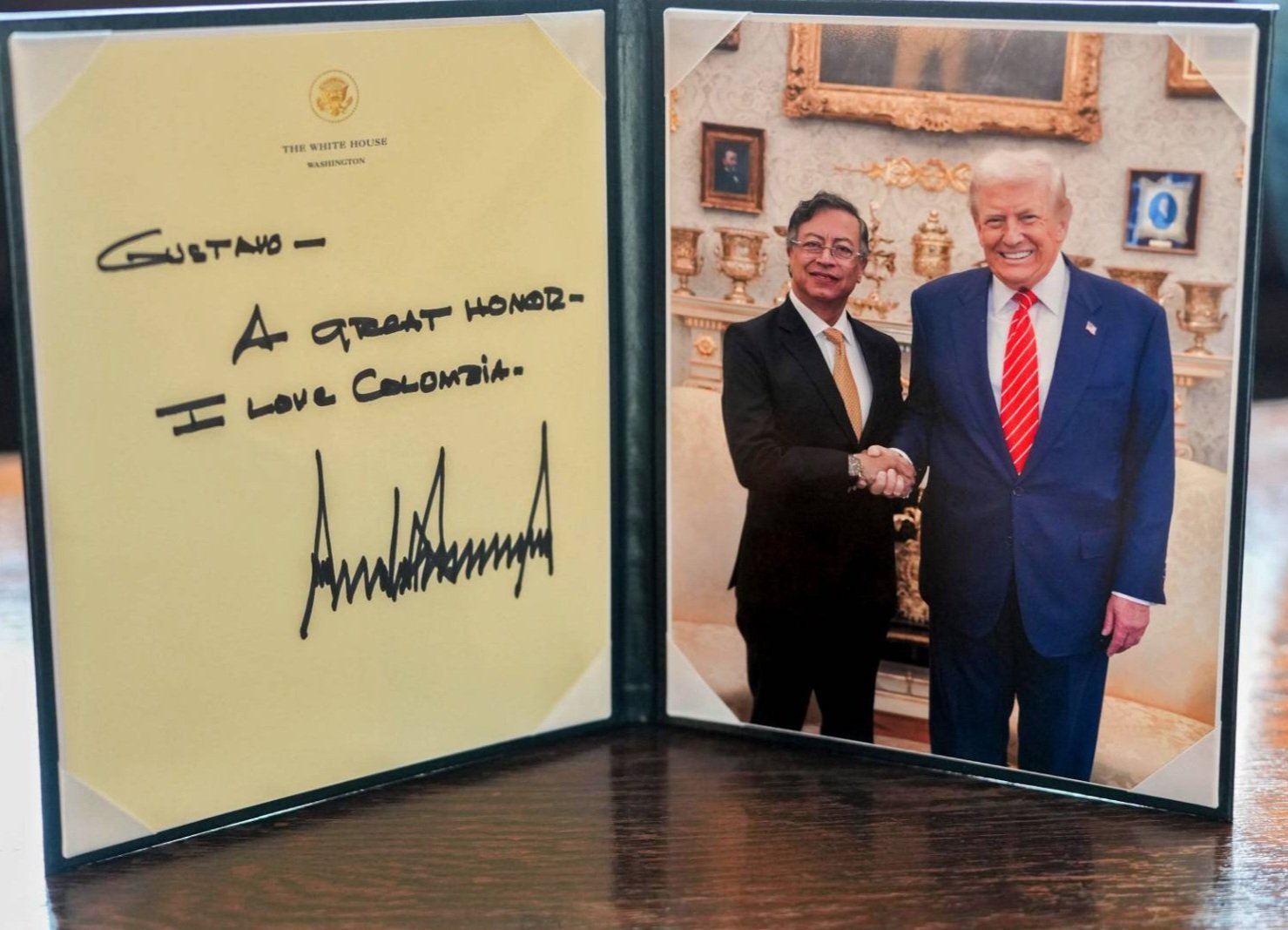 Donald Trump y Gustavo Petro sostienen encuentro en Washington con enfoque en lucha contra el narcotráfico