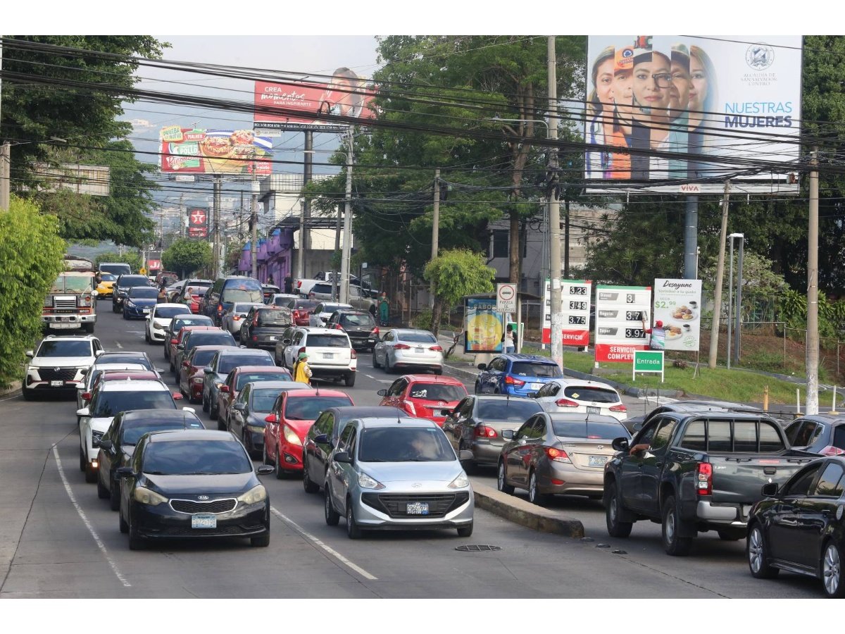 Asamblea aprueba $135 millones para obras viales que reducirán 33% el tráfico en San Salvador