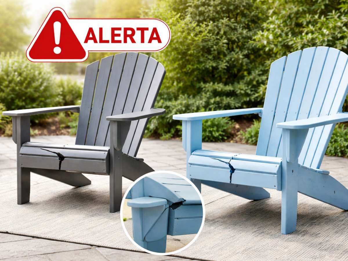 Alerta en El Salvador por retiro de sillas Adirondack por riesgo de caídas y lesiones Alerta en El Salvador por retiro de sillas Adirondack por riesgo de caídas y lesiones
