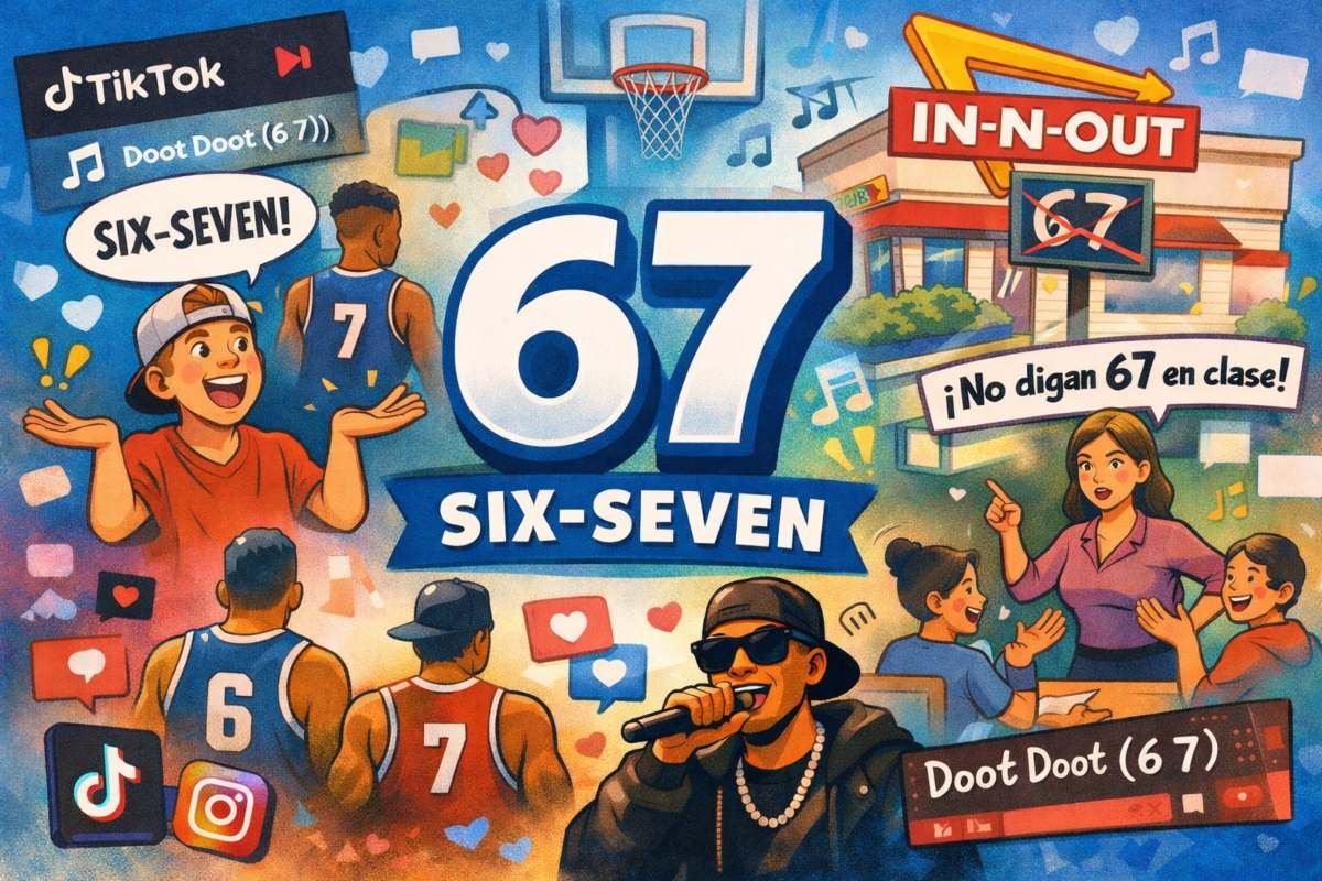 El fenómeno viral del “67”: origen, impacto y significado de la expresión que domina 2025