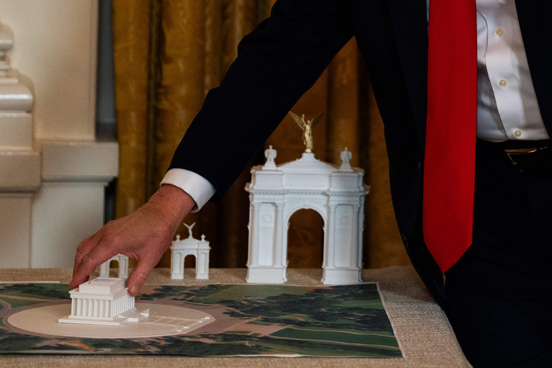 La visión política de Donald Trump a través de la arquitectura en Washington D.C.