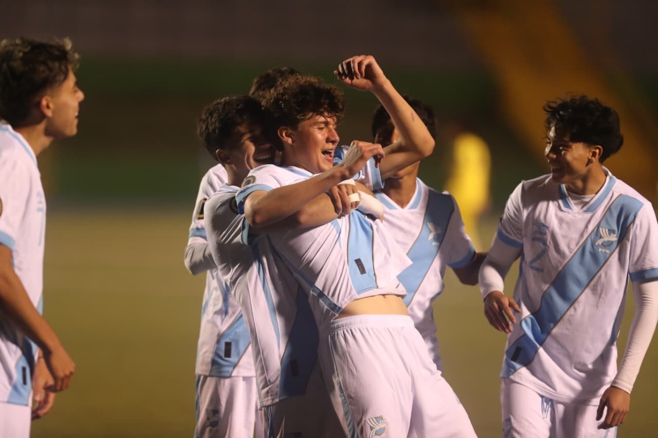Guatemala inicia con triunfo contundente ante Antigua y Barbuda en el Premundial Sub-17 rumbo a Qatar 2026