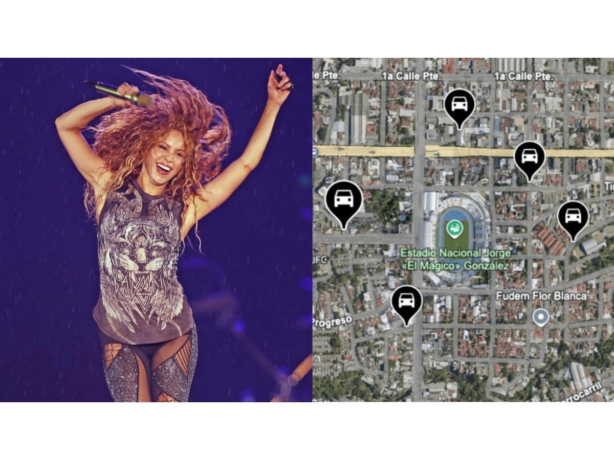 Uber habilita cinco puntos estratégicos para facilitar movilidad en conciertos de Shakira en San Salvador