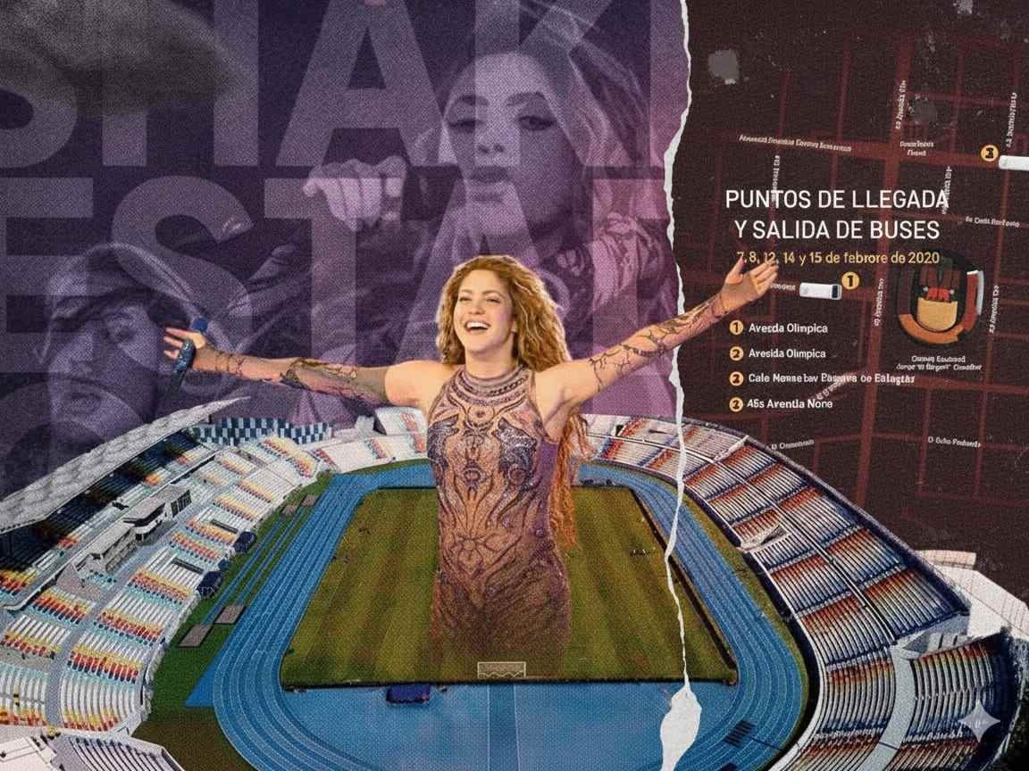 El estadio Jorge “Mágico” González se llena de emoción con el concierto de Shakira en El Salvador