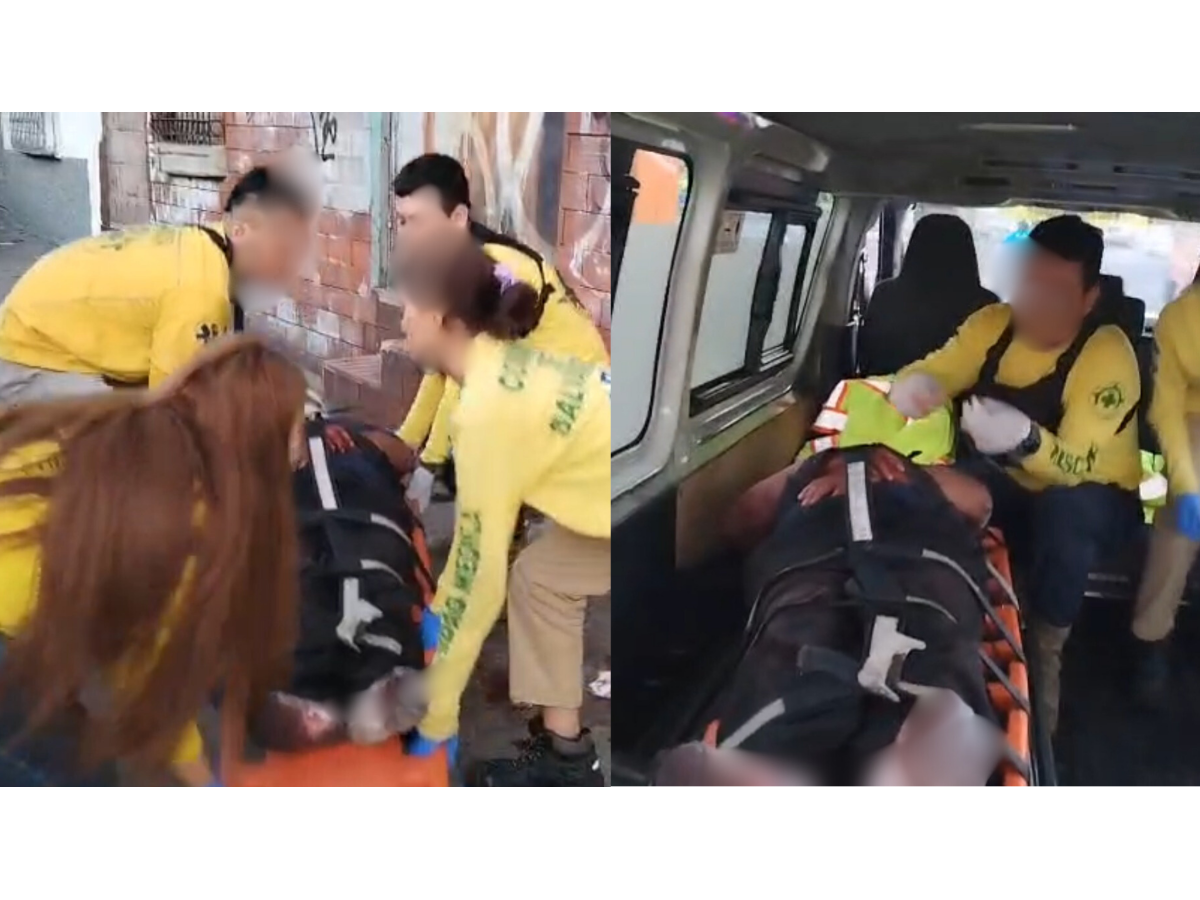 Hombre es atacado y hospitalizado cerca de la Alameda Juan Pablo II en San Salvador