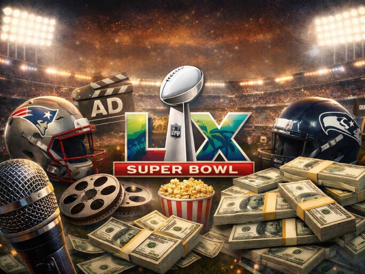 Costo récord de anuncios en el Super Bowl LX alcanza hasta 10 millones de dólares por 30 segundos